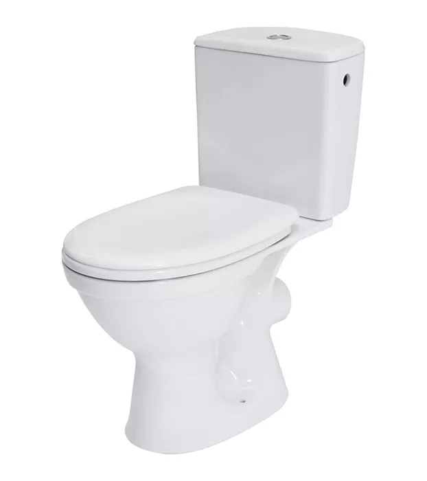 Kompakt WC z deską sedesową Merida biały