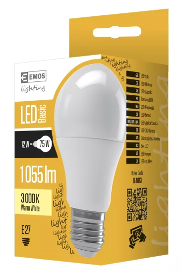 Żarówka LED A60 15,3W E27 ciepła biała