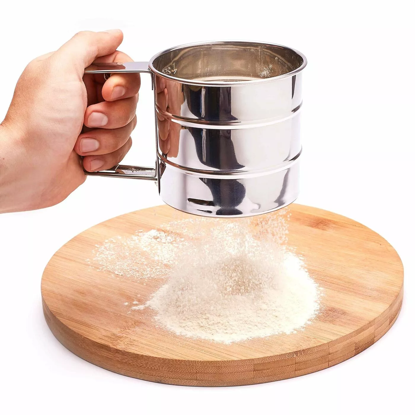 Przesiewacz do mąki i cukru pudru stalowy