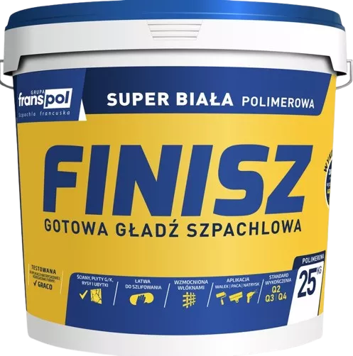 Gotowa masa szpachlowa Finisz 25 kg