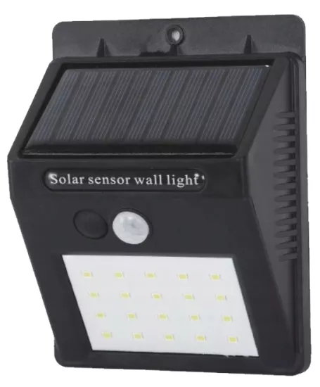 Lampa solarna LED 20 x SMD z czujnikiem ruchu i zmierzchu
