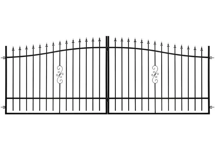 Brama dwuskrzydłowa Inga 4 m x 1,3 - 1,5 m