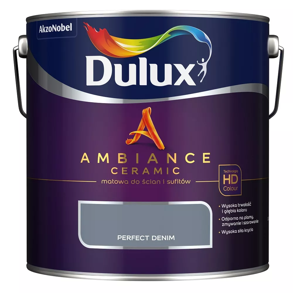 Farba ceramiczna Ambiance Perfect denim 2,5 L DULUX 