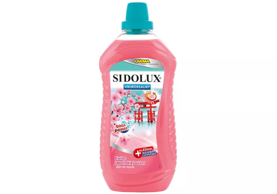 Płyn do mycia podłóg kwiat japońskiej wiśni 1L Sidolux