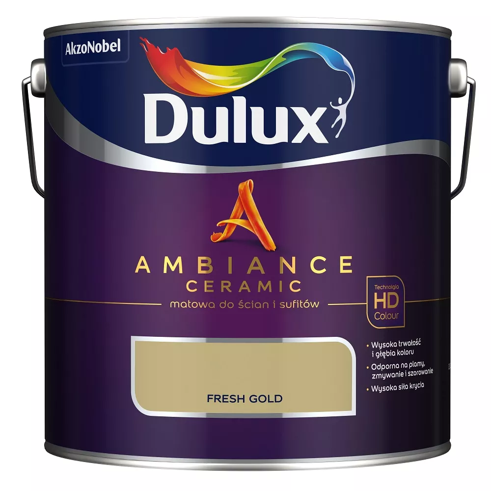 Farba ceramiczna Ambiance Fresh gold 2,5 L DULUX 