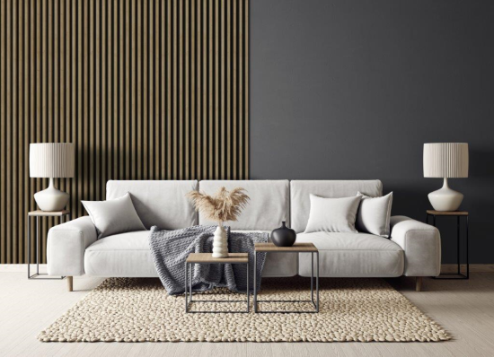 Panel ścienny Linea Slim Single dąb
