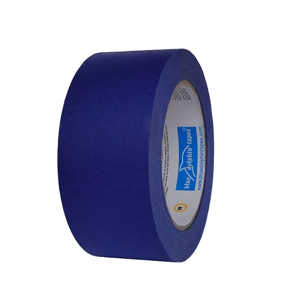 Taśma papierowa 25mm x 50m niebieska Blue Dolphin Tapes