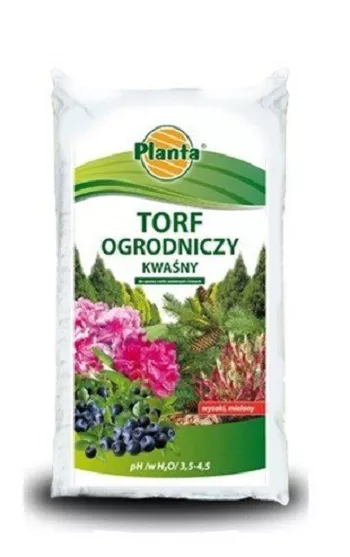 Torf ogrodniczy kwaśny 20 l Planta