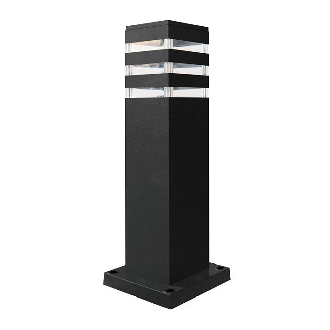 Lampa ogrodowa Teksas E27 44 cm grafit