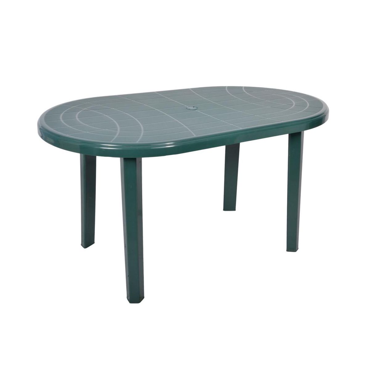 Stół ogrodowy Jantar 135x80 cm zieleń leśna