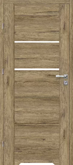 Drzwi Vinci 70 orzech włoski lewe WC
