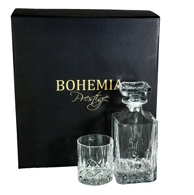 Bohemia Prestige Classico zestaw do whisky 1+6 new