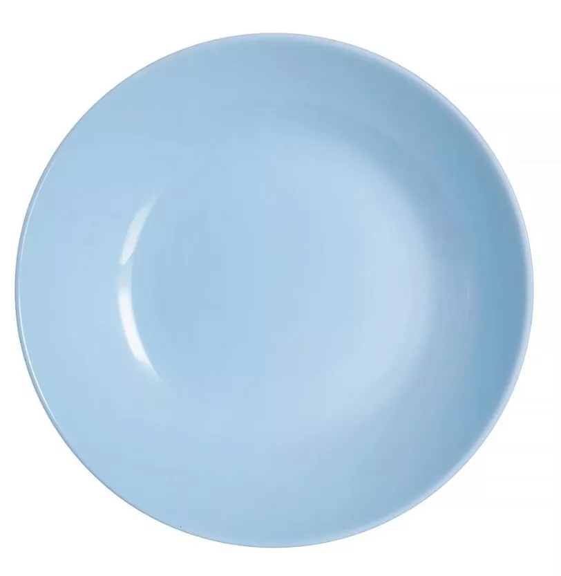 Talerz do zupy Diwali Light Blue 20 cm LUMINARC 