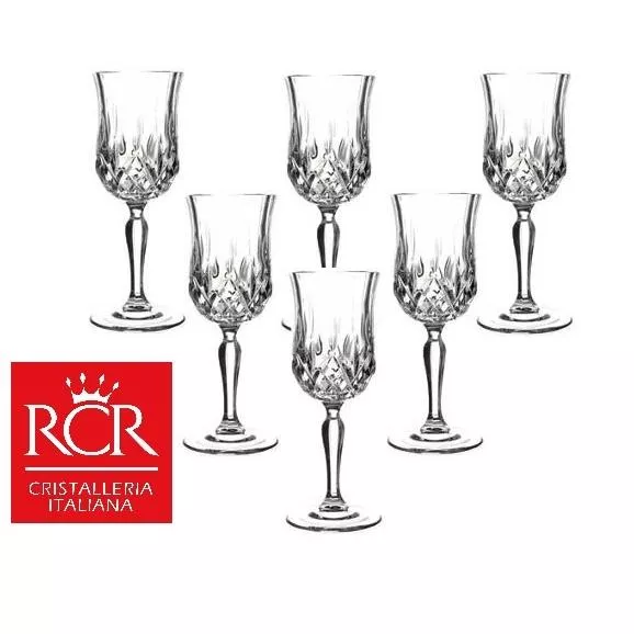 Kieliszki kryształowe do wina RCR Opera 160 ml