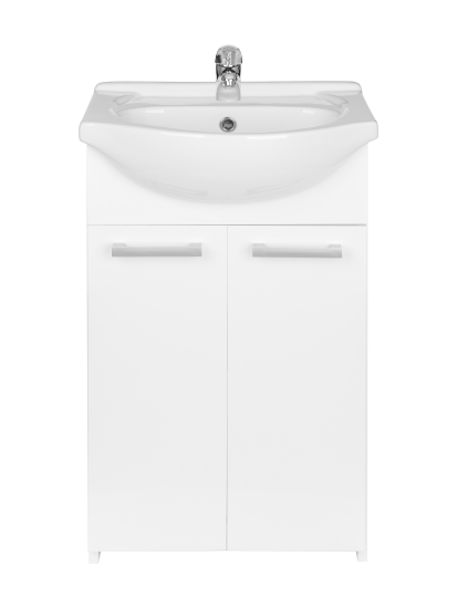 Szafka z umywalką Formica 50 cm z frontem lakierowanym
