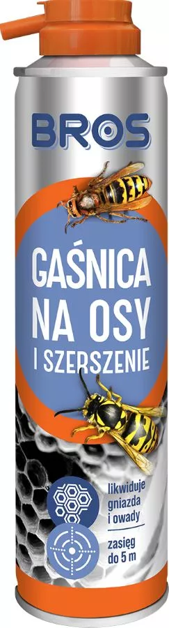 Gaśnica na osy i szerszenie 300 ml Bross