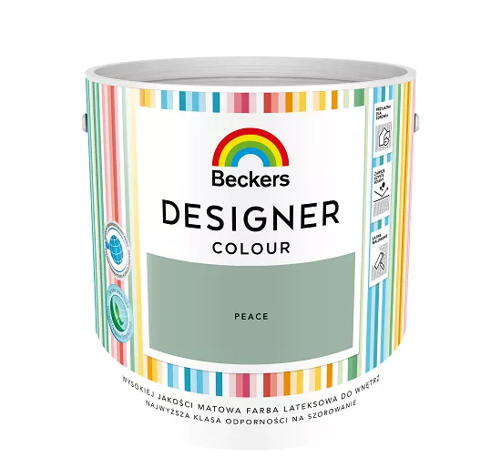 Farba lateksowa Beckers Designer Colour 2,5 l Peace
